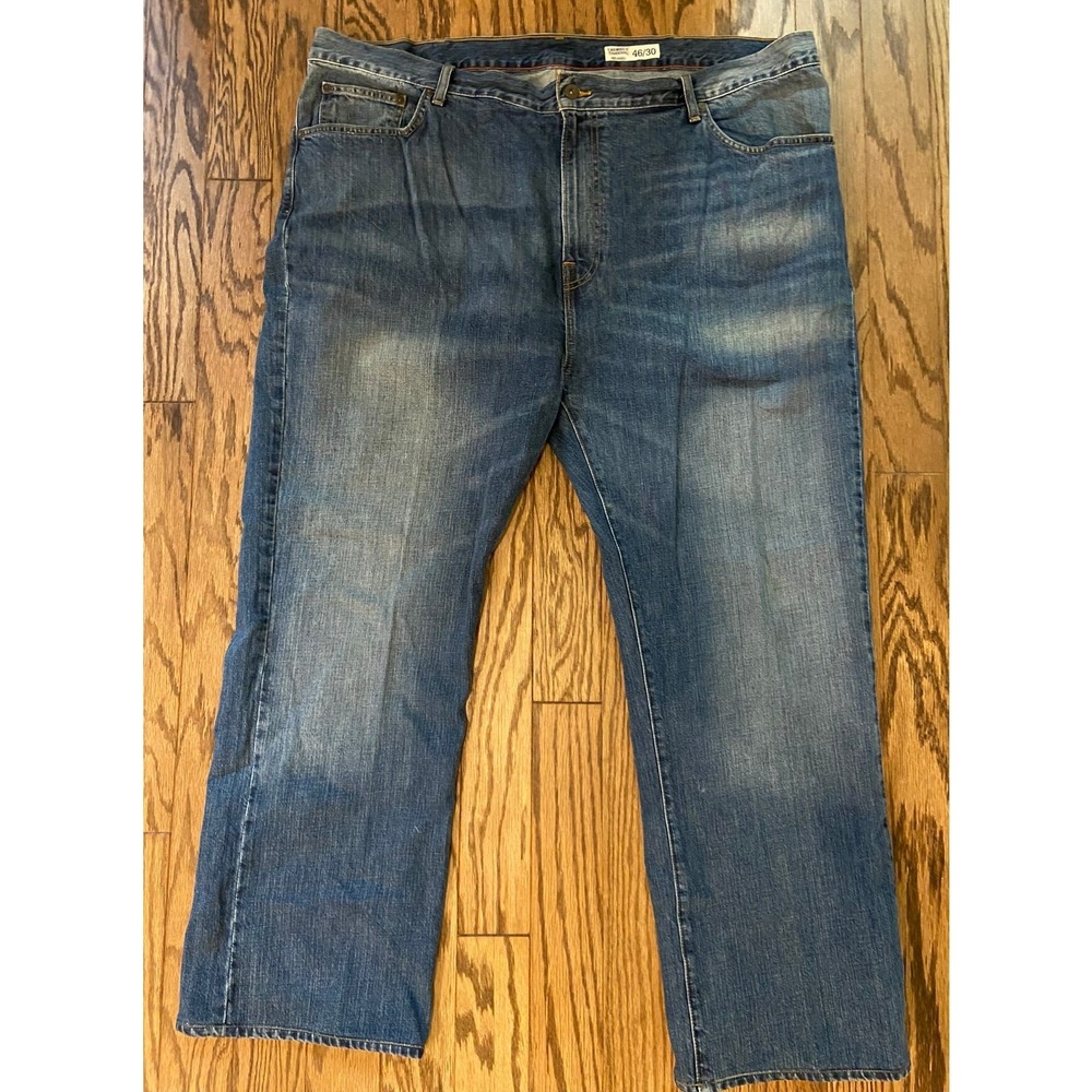 Daniel Cremieux Jeans Mens 46 X 30 Relaxed Fit Medium Wash Straight Leg Denim